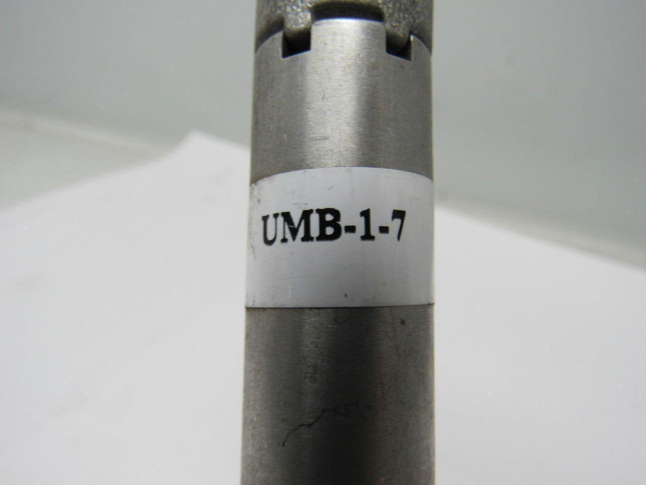 John E Blatt UMB-1-7 Vacuum Cup Assembly Bracket 1" opening 8.5" OAL
