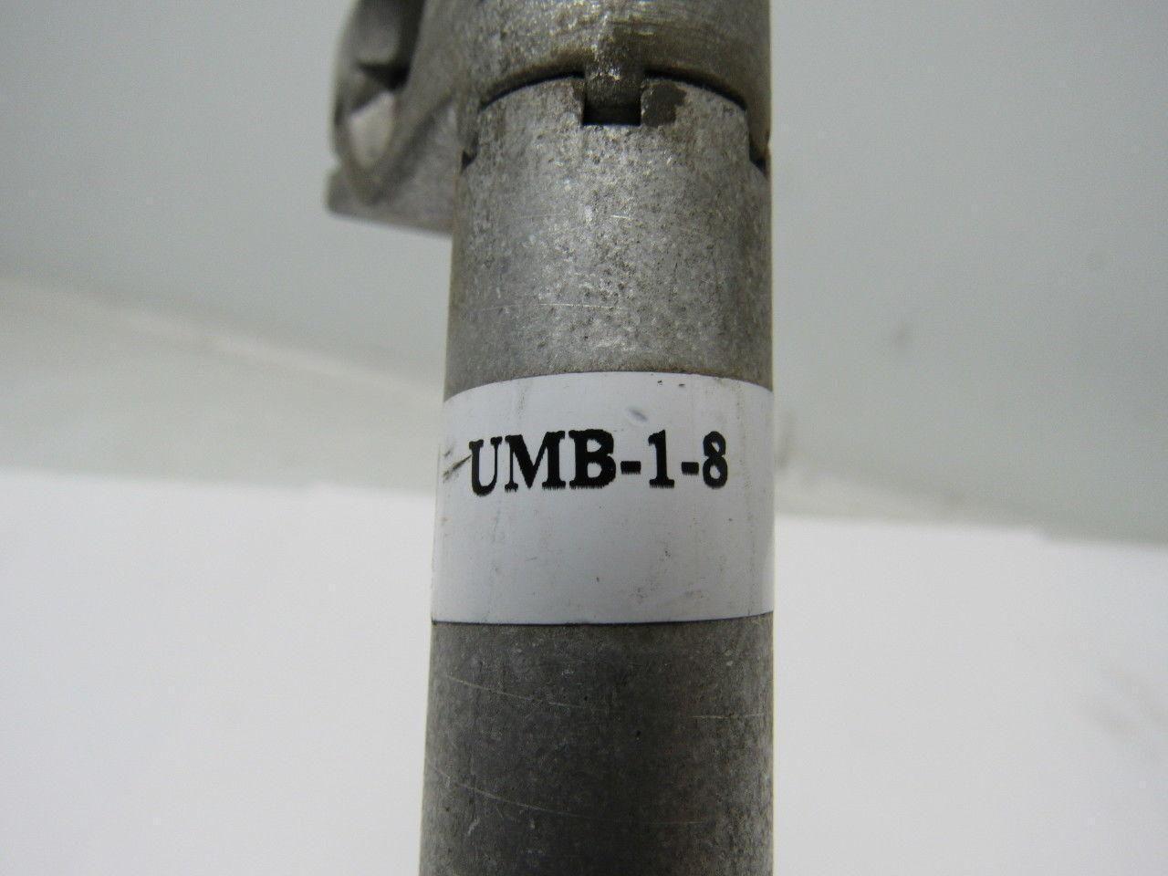 John E Blatt UMB-1-8 Vacuum Cup Assembly Bracket 1" Opening 9.5 OAL
