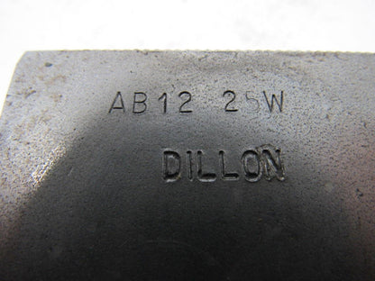 Dillon AB12 25W 12" Diameter Soft Jaws Machined For Round Stock Radius Lot of 3