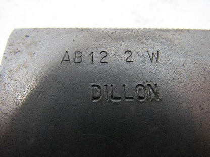 Dillon AB12 25W 12" Diameter Soft Jaws Machined For Round Stock Radius Lot of 3