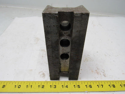 Dillon AB12 25W 12" Diameter Soft Jaws Machined For Round Stock Radius Lot of 3