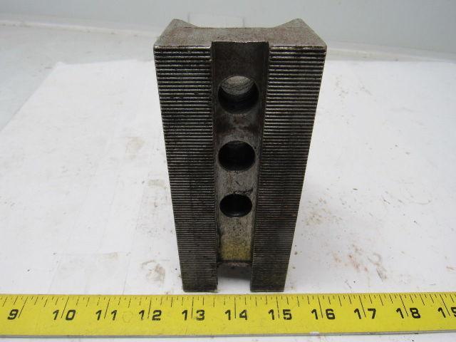 Dillon AB12 25W 12" Diameter Soft Jaws Machined For Round Stock Radius Lot of 3
