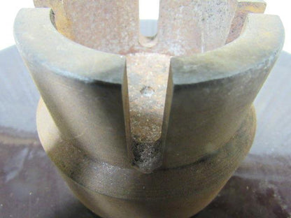 16" Diameter Round Brown Porcelain Electric Line Insulator