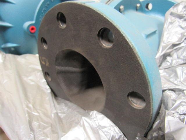 ITT 6W44BSS 3200 Ser.  Straightway 4" Flange 150 Lb Dia-Flo Actuated Diaph Valve