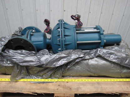 ITT 6W44BSS 3200 Ser.  Straightway 4" Flange 150 Lb Dia-Flo Actuated Diaph Valve