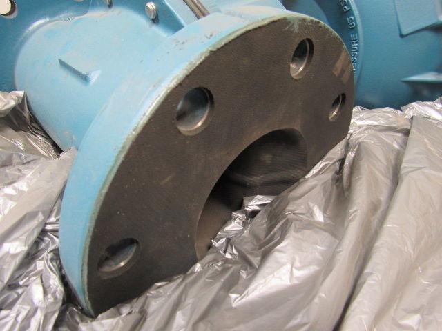 ITT 6W44BSS 3200 Ser.  Straightway 4" Flange 150 Lb Dia-Flo Actuated Diaph Valve