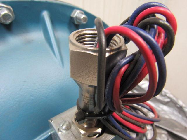 ITT 6W44BSS 3200 Ser.  Straightway 4" Flange 150 Lb Dia-Flo Actuated Diaph Valve