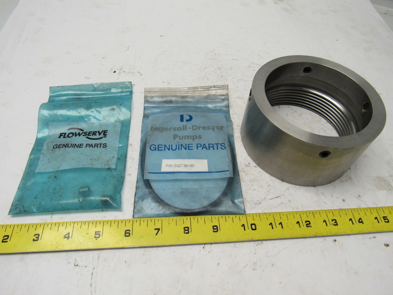 Flowserve 348040-02 Shaft Sleeve Nut WCS 8-2 Assembly RH Suction Side
