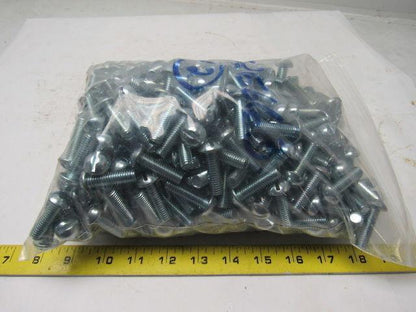 Slotted Round Head Steel Machine Screw 3/8-16 X 1-1/4" Lot of Approx. 500