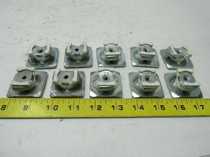 Hilti MQA-F-1/4 377884  Pipe Ring Saddle Nut Lot of 10
