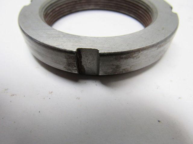 N-10 Locknuts 18 Threads per Inch 2.688" Outside Dia Lot of 3