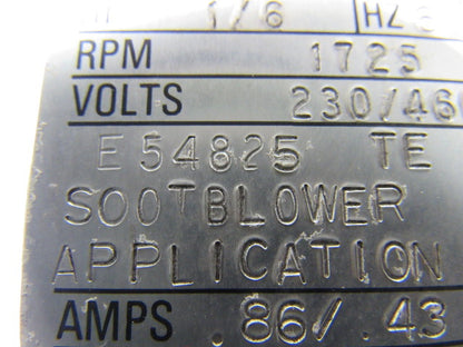 Reliance Electric A760611IN VJ E54825 .6 HP 3PH 230/460V 1725 RPM Electric Motor