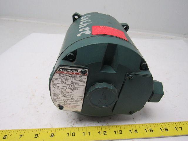 Reliance Electric A760611IN VJ E54825 .6 HP 3PH 230/460V 1725 RPM Electric Motor