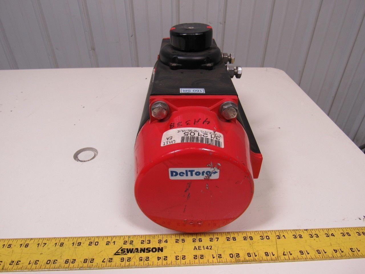 Deltech Engineering 160 DelTorq Pneumatic Rack and Pinion Actuator Series 2Z