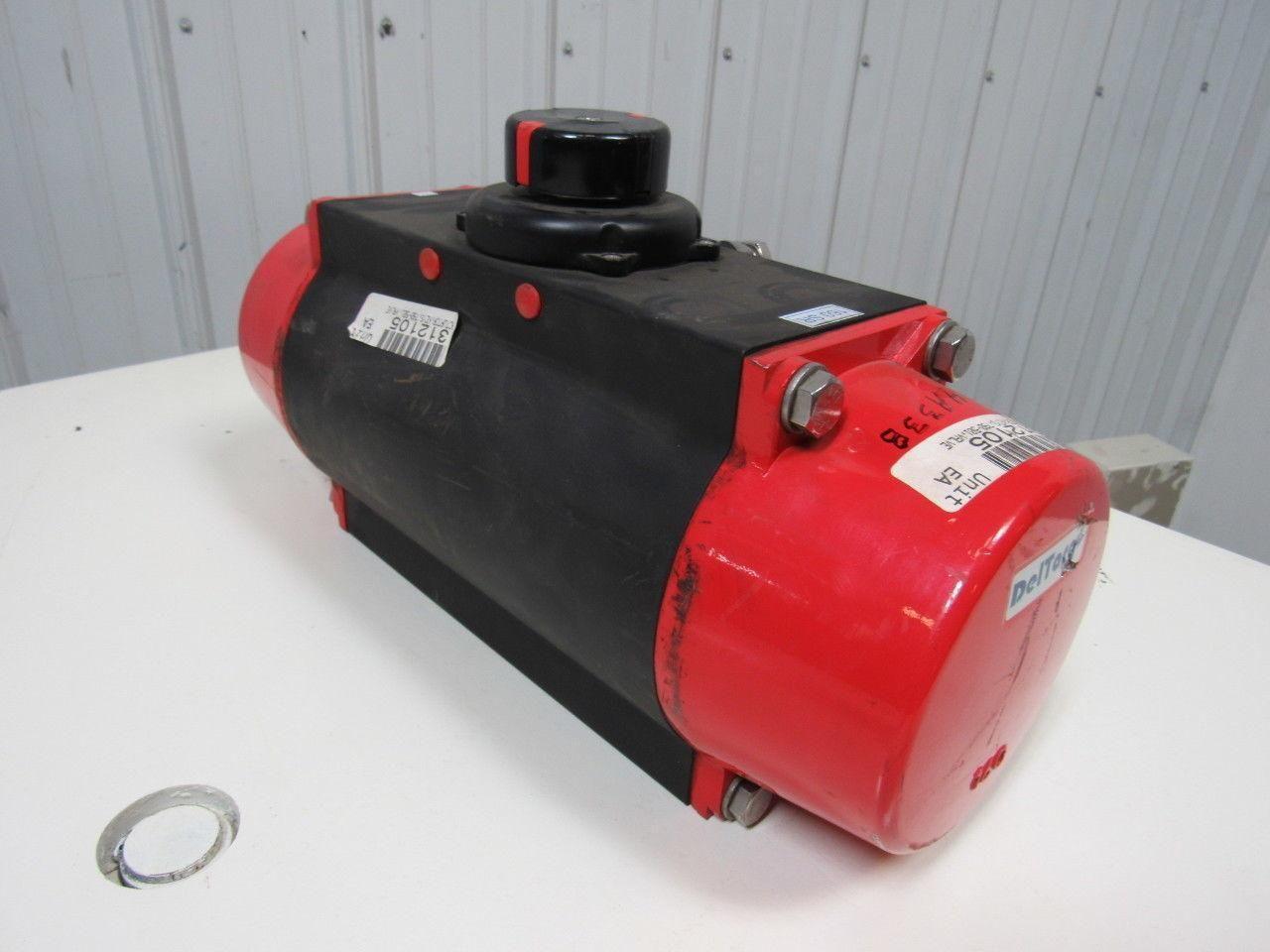 Deltech Engineering 160 DelTorq Pneumatic Rack and Pinion Actuator Series 2Z