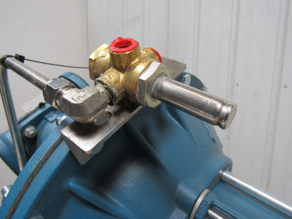 ITT 3200 Ser.  Straightway 2" Flange 150 Lb. Dia-Flo Actuated Diaph Valve