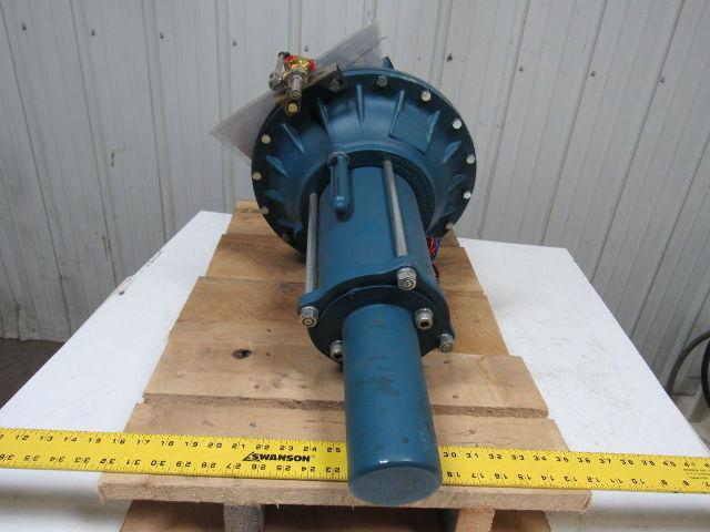 ITT 3200 Ser.  Straightway 2" Flange 150 Lb. Dia-Flo Actuated Diaph Valve