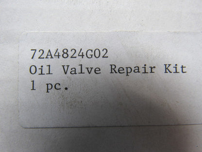 ABB 72A4824G02 Transformer 6" Oil Valve Rebuild Kit