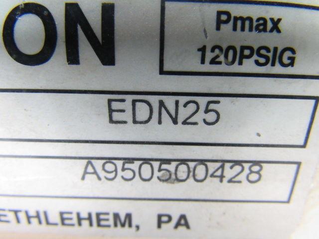 Hycon EDN25 Pneumatic Rotary Actuator  120psig max 1/4" npt ports