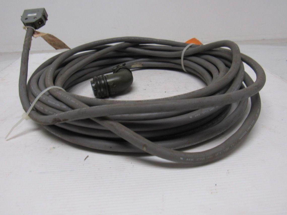 Madison Cable AWM Style 2464 300V Cable 48' W/17 Pin Connectors Rnd & Rect.