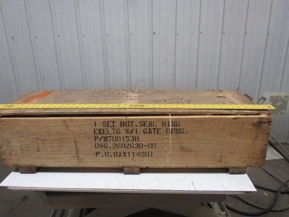 Babcock 7001538 E/EL 70 Coal Pulverizer Bottom Seal Ring w/1 Gate Opening 8 Pcs.