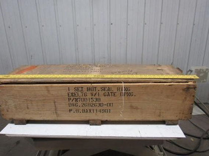 Babcock 7001538 E/EL 70 Coal Pulverizer Bottom Seal Ring w/1 Gate Opening 8 Pcs.