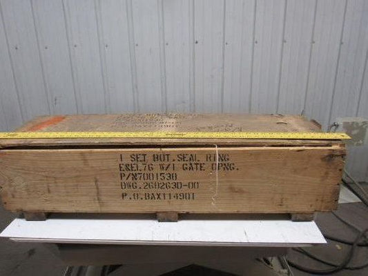 Babcock 7001538 E/EL 70 Coal Pulverizer Bottom Seal Ring w/1 Gate Opening 8 Pcs.