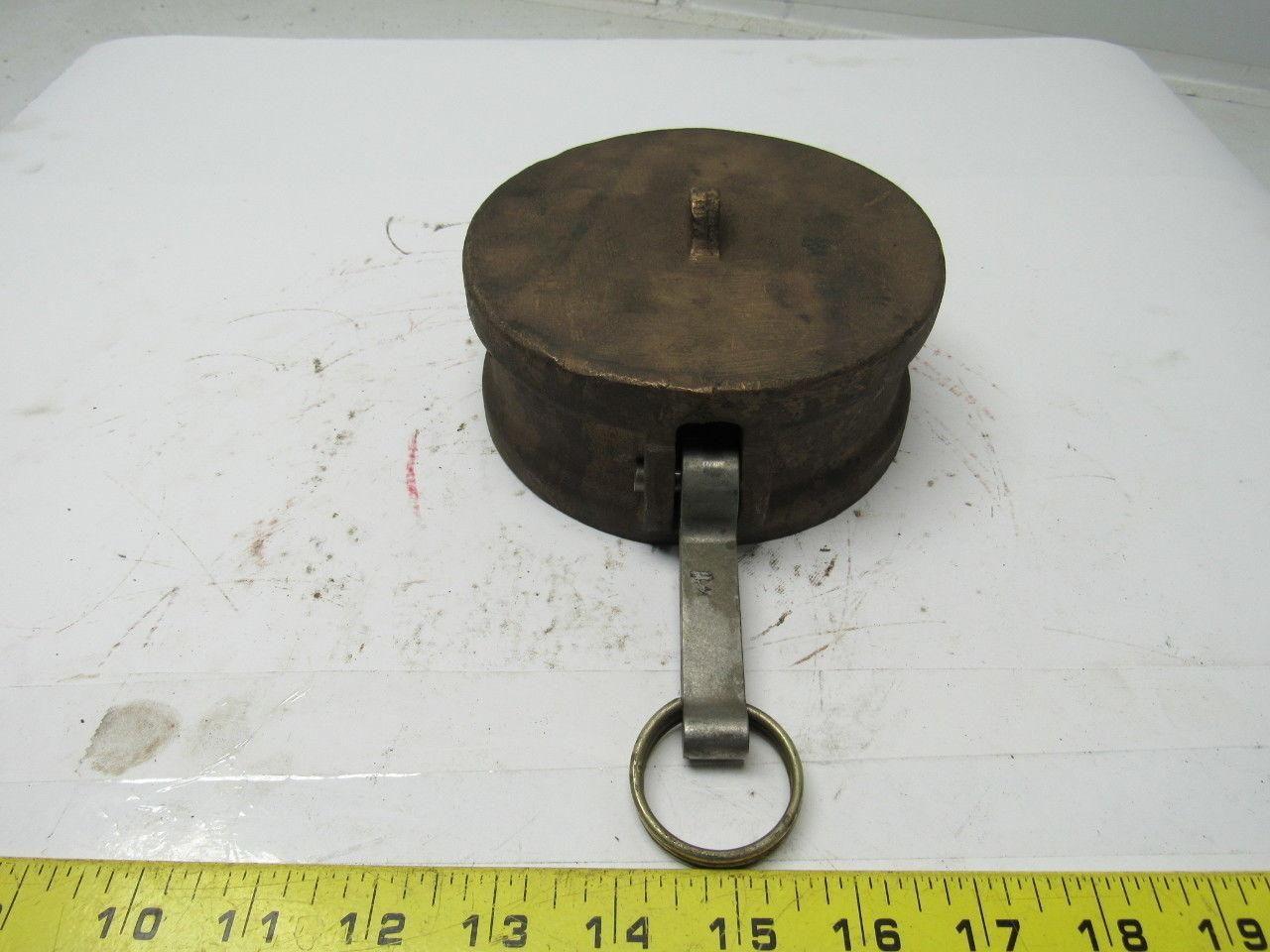 Kamlok 634-B 4 Quick Release Bronze Dust Cap/Cover 4"