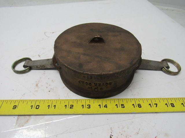 Kamlok 634-B 4 Quick Release Bronze Dust Cap/Cover 4"