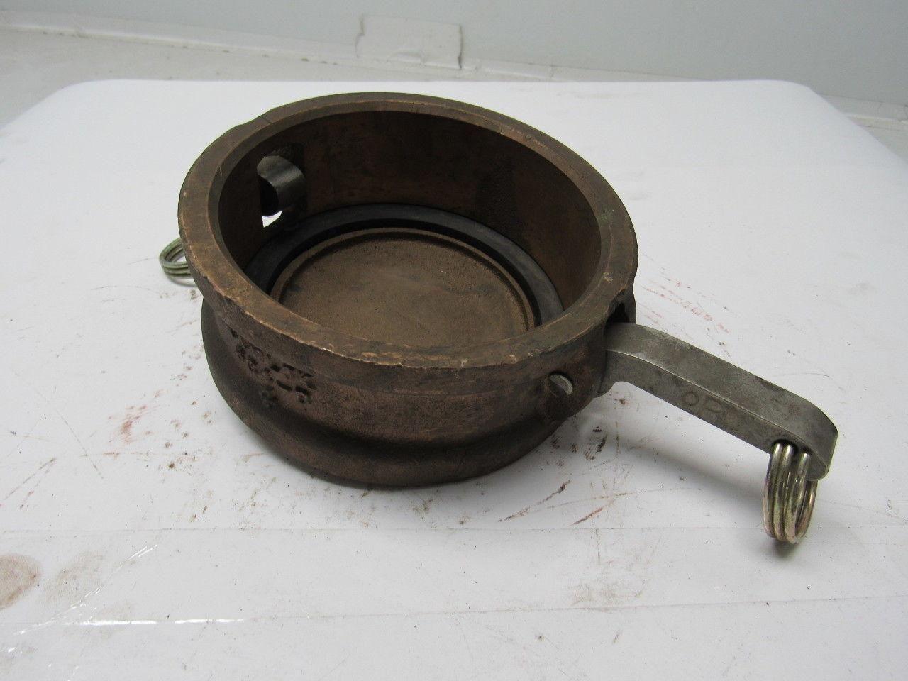 Kamlok 634-B 4 Quick Release Bronze Dust Cap/Cover 4"