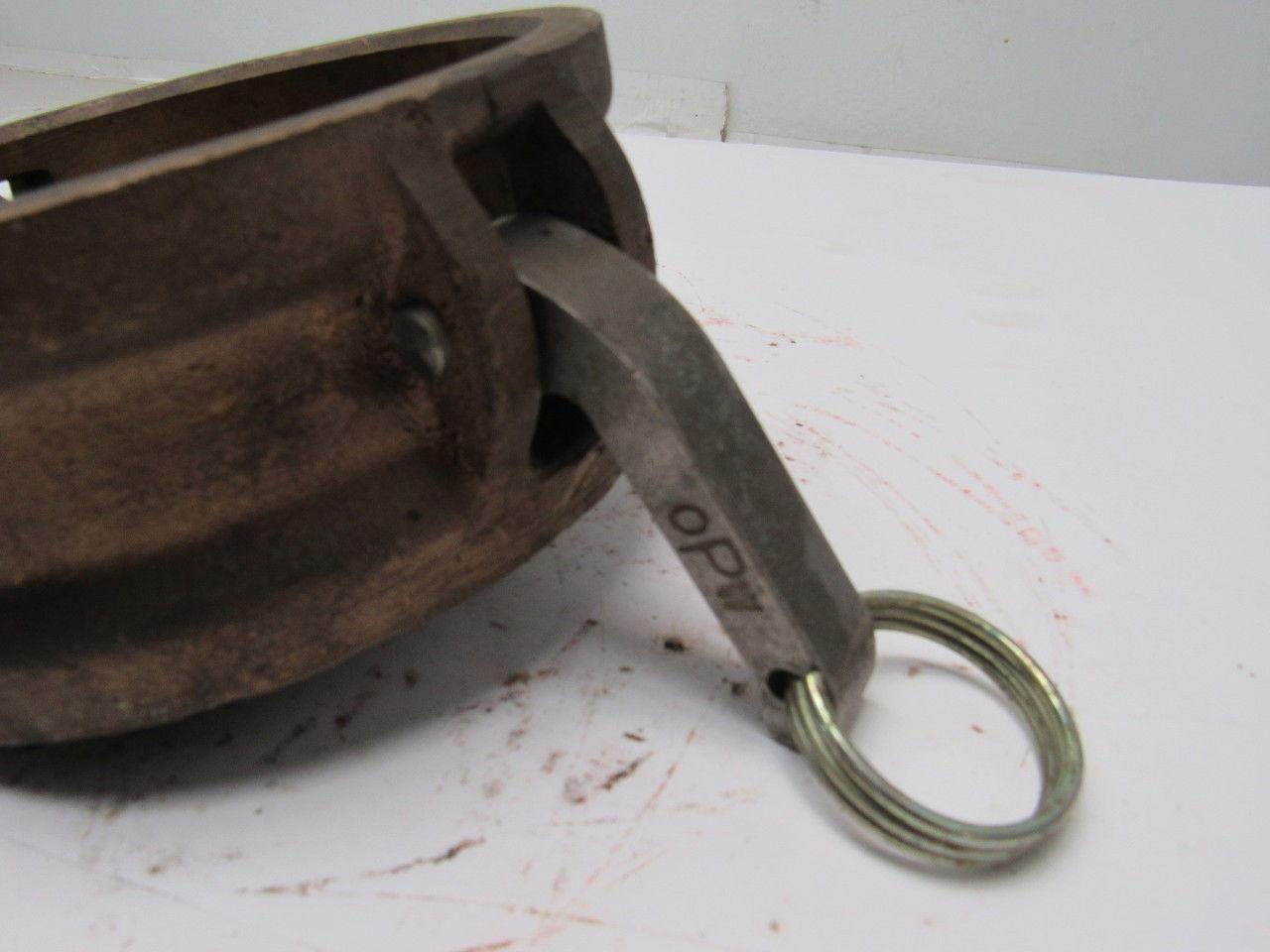 Kamlok 634-B 4 Quick Release Bronze Dust Cap/Cover 4"