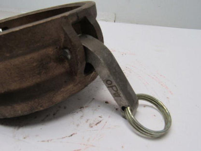 Kamlok 634-B 4 Quick Release Bronze Dust Cap/Cover 4"