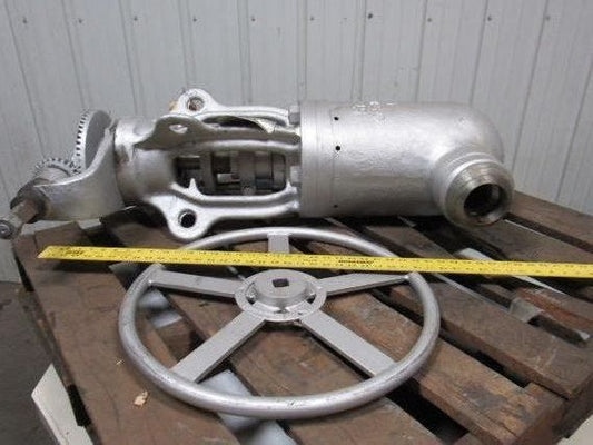 Moody C7780 0-5-m-20-l Cast Valve 3" Weld Ports Very Thick Walls