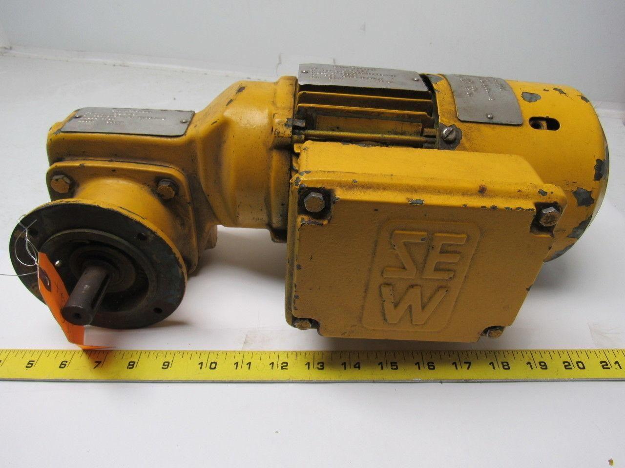 SEW-EURODRIVE 0062845 90 Deg. Motor Brake & 51:1 Ration Gearbox combination