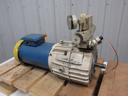 Reliance Electric/Force Control 1 HP 1725 RPM Motor /Posidyne Clutch Brake