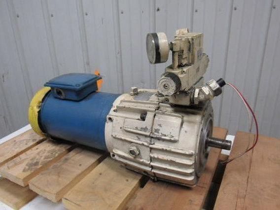 Reliance Electric/Force Control 1 HP 1725 RPM Motor /Posidyne Clutch Brake
