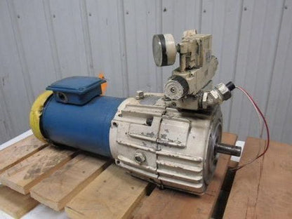 Reliance Electric/Force Control 1 HP 1725 RPM Motor /Posidyne Clutch Brake