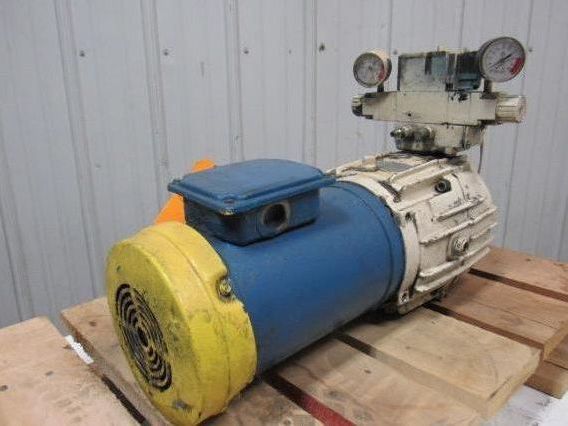 Reliance Electric/Force Control 1 HP 1725 RPM Motor /Posidyne Clutch Brake