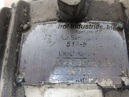 Reliance Electric/Force Control 1 HP 1725 RPM Motor /Posidyne Clutch Brake