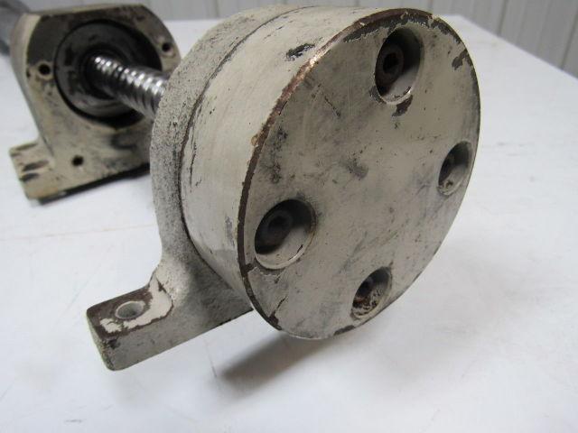 Ball Screw Assembly 25mm Dia Shaft 12mm Pitch 23mm Travel 42-1/2" OAL