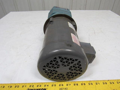 David Brown M032010EANT4 Series M In Line Helical Reducer W/ Baldor 1/2HP Motor