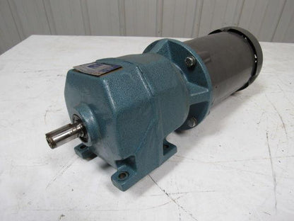 David Brown M032010EANT4 Series M In Line Helical Reducer W/ Baldor 1/2HP Motor