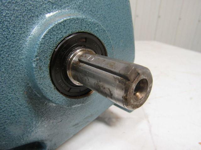 David Brown M032010EANT4 Series M In Line Helical Reducer W/ Baldor 1/2HP Motor