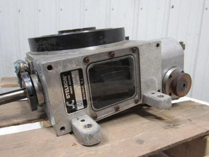 Stelron RD-1-2P-320-RH-LK-M Rotary Indexer 2 Position 270 Degree, Marathon Motor