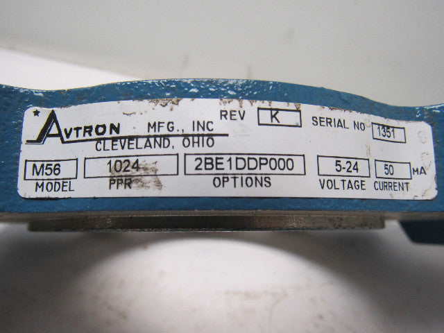Avitron M56 Thin Line Encoder 5-24V 1024ppr 50ma