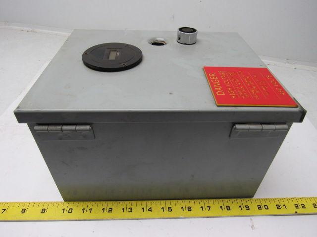 Olson Motor Control 460V 3PH 60Hz 16.1 Amp Max W/ Hour Meter