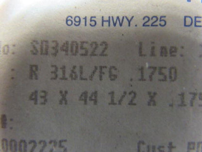 Flexitallic R 316L/FG .1750  43 x 44-1/2 x .1750 Spiral Wound Gasket