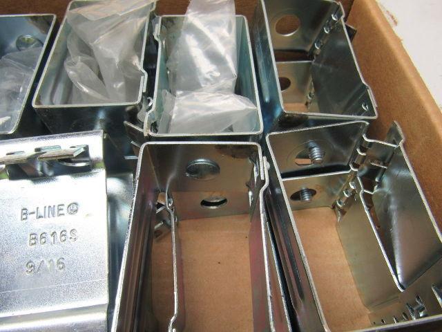 Cooper B-Line B616S-9 19ZN Zinc Plated Fixture Hanger Stud Mount Lot of 20