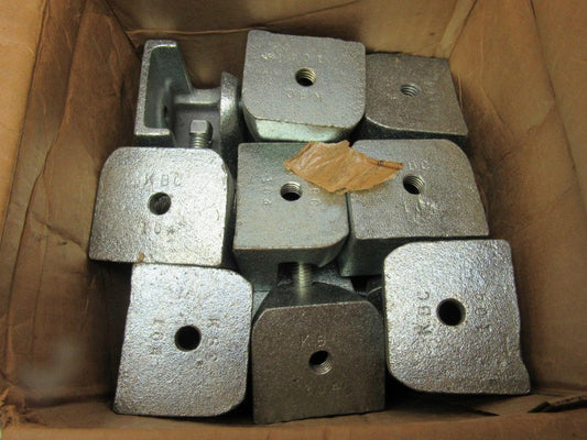 KCC Korns KBC 104 2-1/2" Beam Clamp 1/2-13 Tapping Lot of 16 NIB