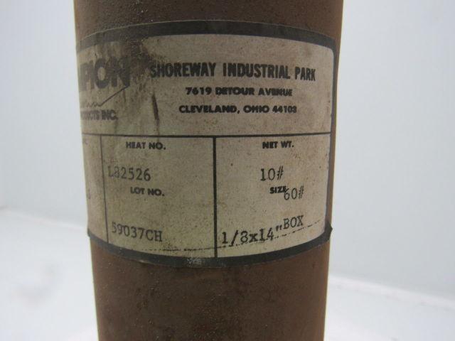 Champion E9015-B3  1/8" X 14" Low Alloy Welding Rod 10 LB. Can